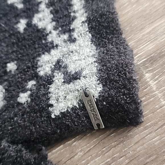 NEW! prAna Alberta Reversible Knit Sweater Gray & Black XS - Picture 7 of 13